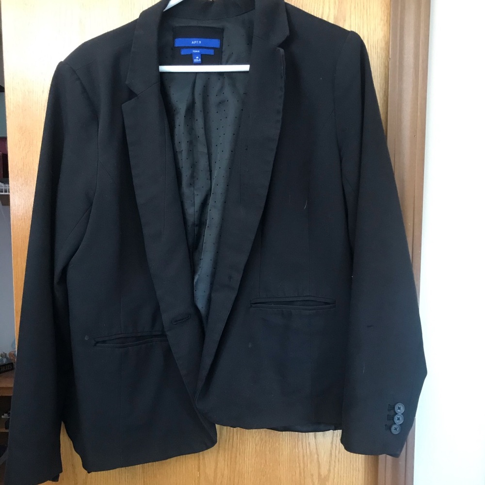 Black blazer